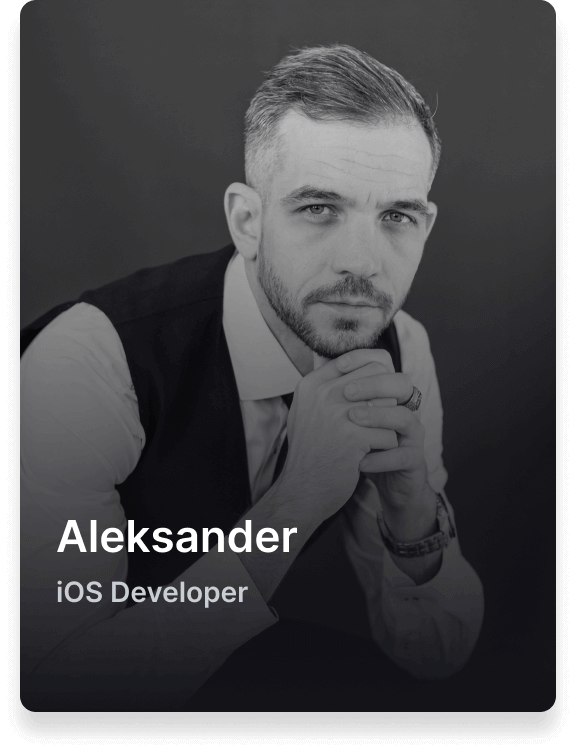 Alexander, iOS developer