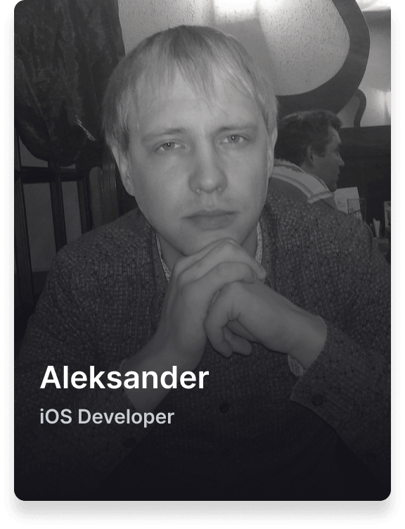 Alexander, IOS developer
