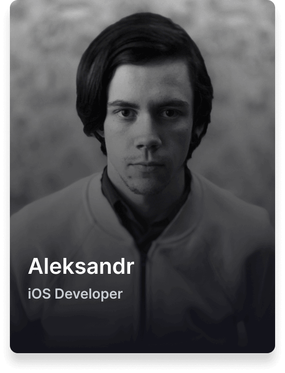 Aleksandr iOS Developer