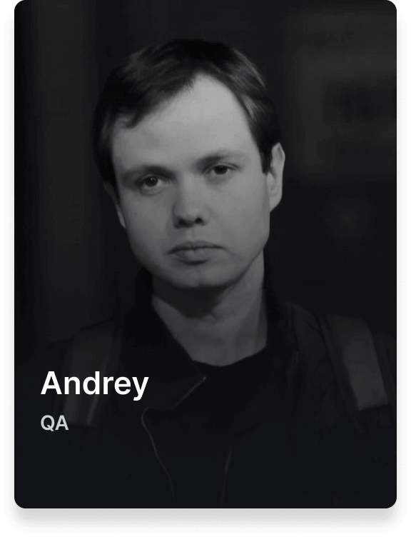 Andrey, QA