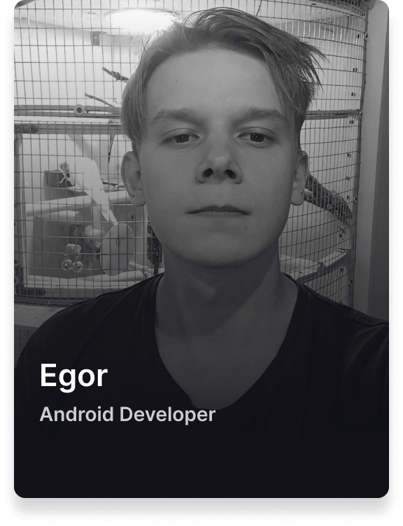 Egor, android developer