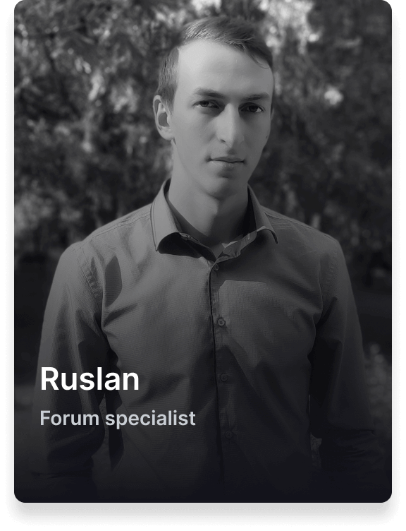 Ruslan Forum specialist