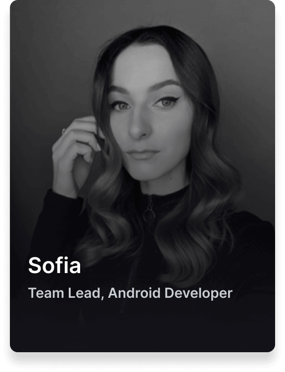 Sofia, Android Developer