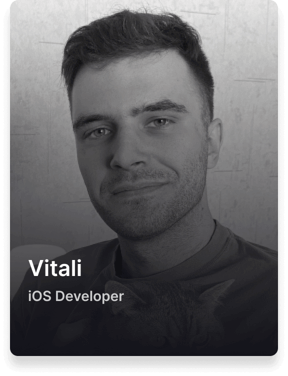 Vitaly, IOS Developer