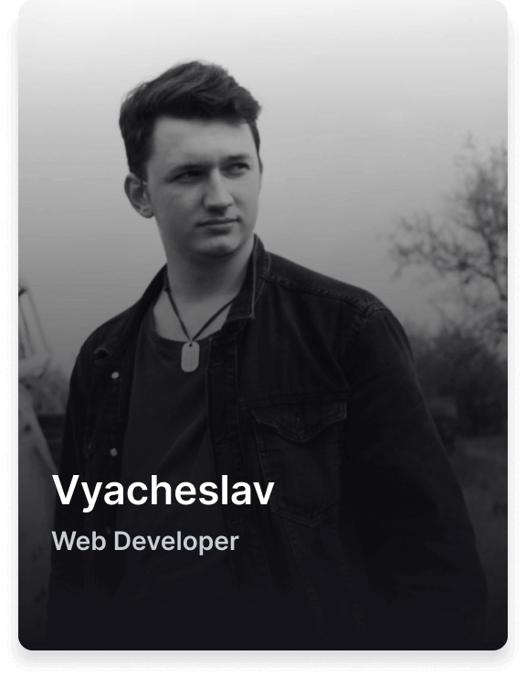 Vyacheslav Web Developer