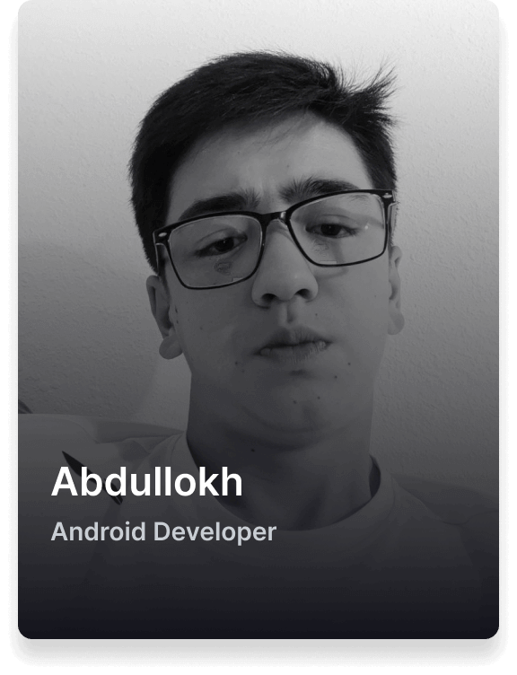 Abdullokh Android Developer